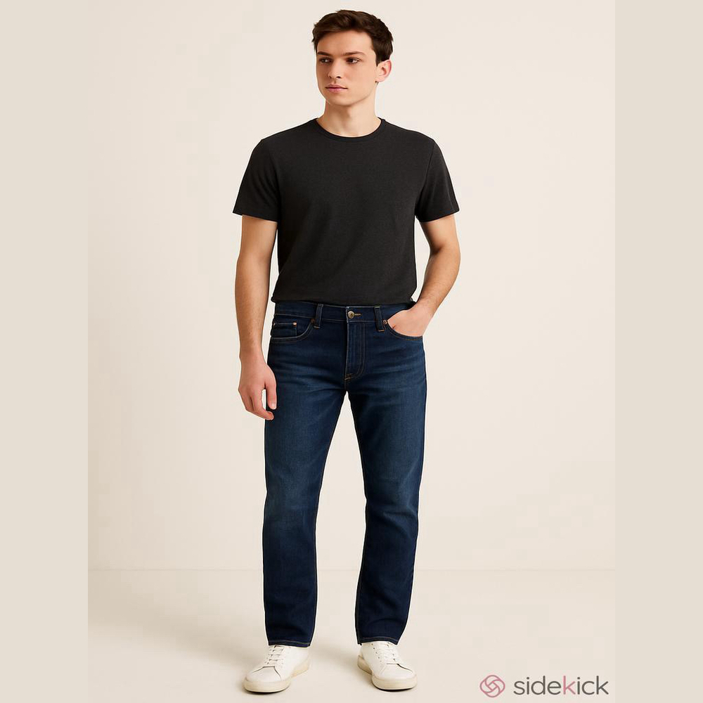 AG Adriano Goldschmied Matchbox Jeans Men's 29 Slim Straight Dark Wash Denim